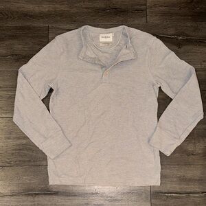 Goodfellow & Co Light Gray Henley Shirt